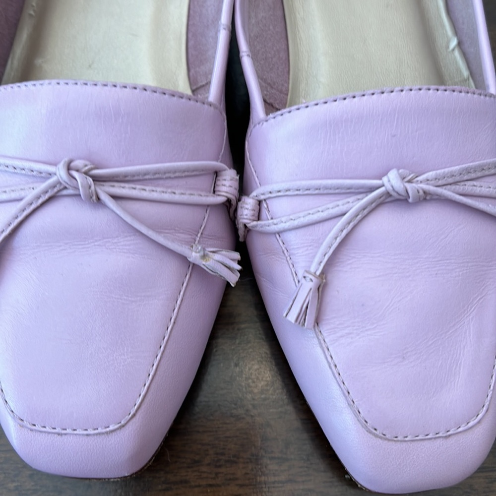 Gorgeous Light Mauve Enzo Angioloni Leather Shoes, Size 6M - Picture 13 of 13